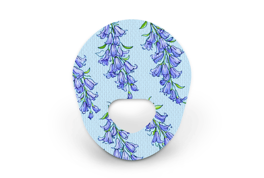Bluebells Patch - Guardian Enlite for Single diabetes supplies and insulin pumps