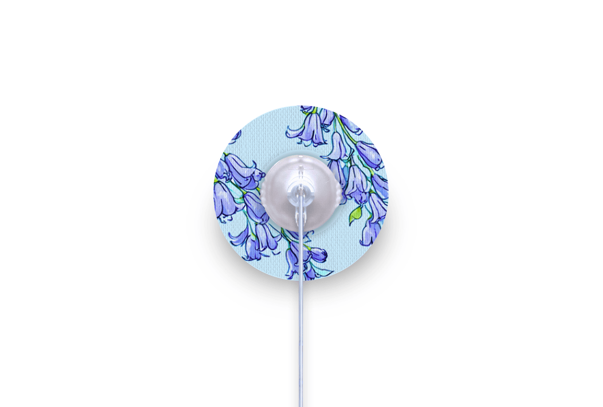 Bluebells Patch - mylife Orbit for Single diabetes supplies and insulin pumps