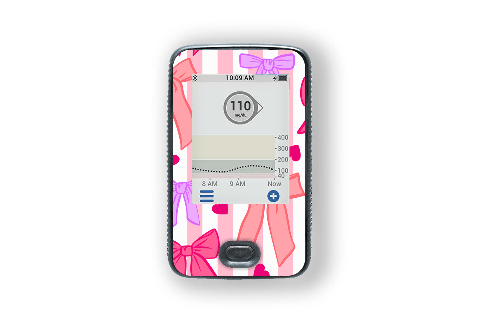 Bows Sticker for Dexcom G6 / One Receiver diabetes supplies and insulin pumps