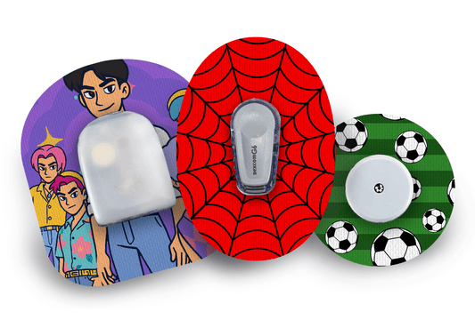 Boys Essentials Pack for Freestyle Libre 2 diabetes supplies and insulin pumps