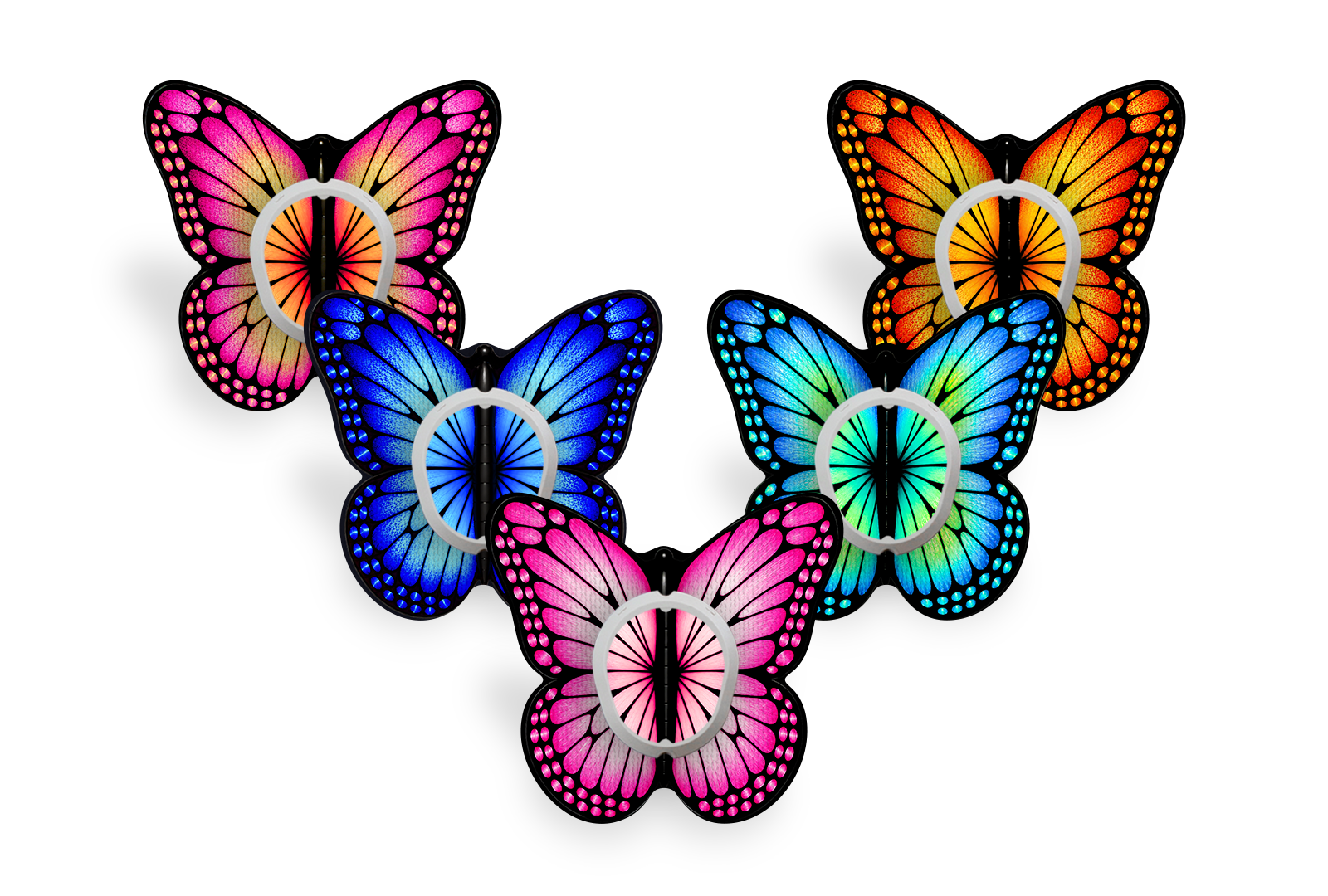 Bright Butterfly Patch Pack for Dexcom G7 / One+ diabetes supplies and insulin pumps