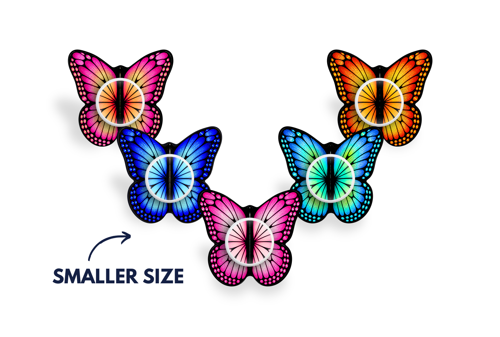 Bright Butterfly Patch Pack for Libre 3 diabetes supplies and insulin pumps