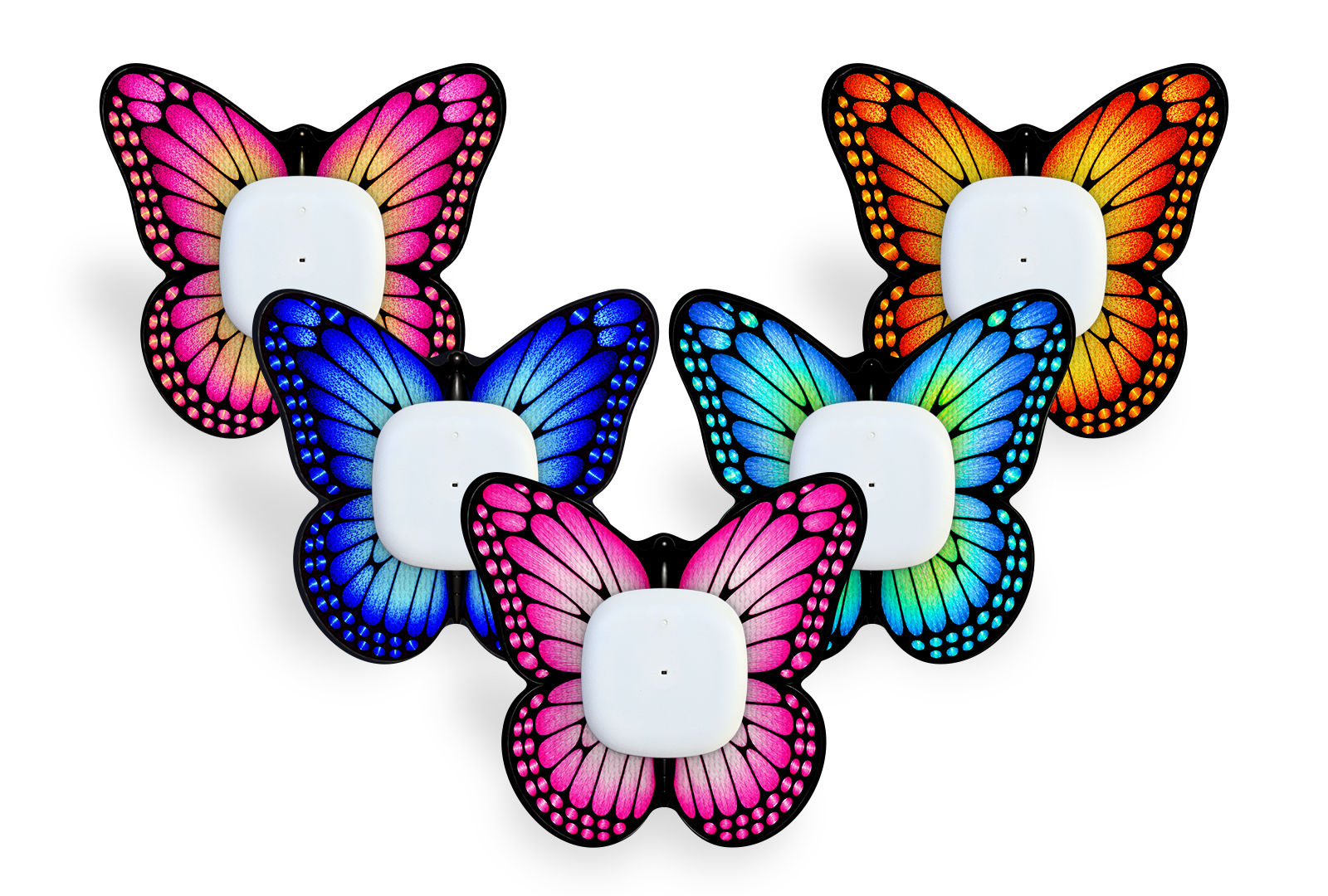 Bright Butterfly Patch Pack for Simplera diabetes supplies and insulin pumps