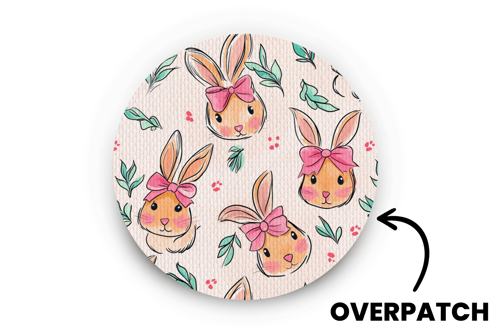 Bunny Patch for Overpatch diabetes supplies and insulin pumps