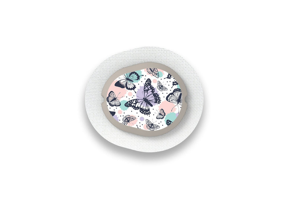 Butterfly Sticker - Dexcom G7 / One+ Sensor for diabetes supplies and insulin pumps