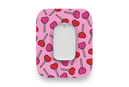 Candy Hearts Patch - Medtrum CGM for Single diabetes supplies and insulin pumps