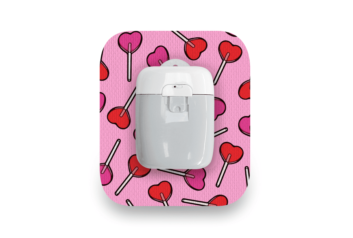 Candy Hearts Patch - Medtrum Pump for Single diabetes supplies and insulin pumps