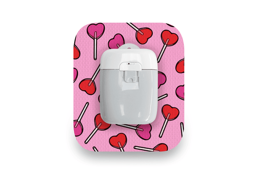 Candy Hearts Patch - Medtrum Pump for Single diabetes supplies and insulin pumps