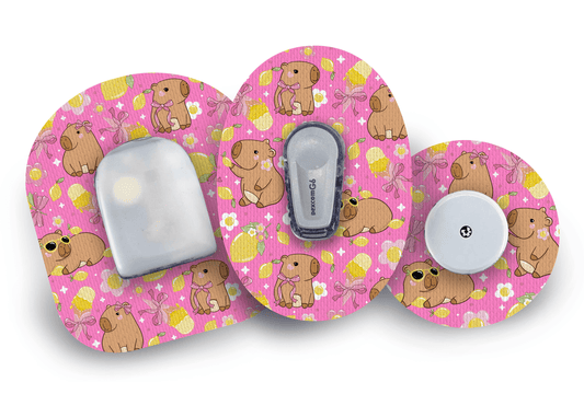 Capybara Patch for Freestyle Libre 2 diabetes supplies and insulin pumps