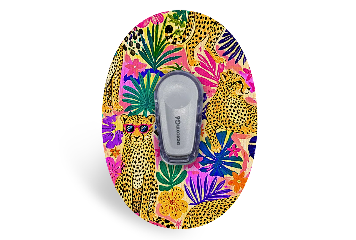 Cheetah Patch - Dexcom G6 / One for Single diabetes supplies and insulin pumps