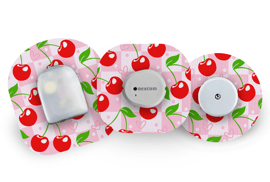 Cherry Patch for Freestyle Libre 2 diabetes supplies and insulin pumps