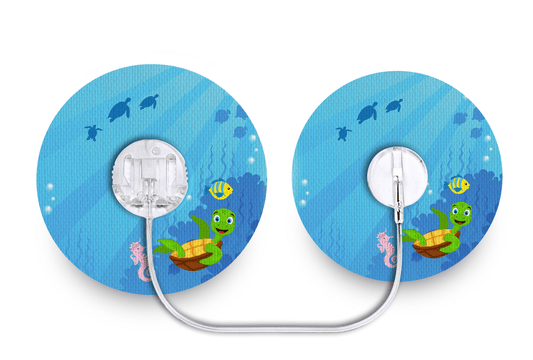 Chill Turtle Patch - Minimed Sure - T for Single diabetes supplies and insulin pumps