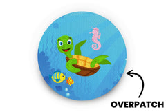 Chill Turtle Patch - Overpatches for Single diabetes supplies and insulin pumps