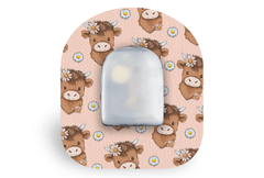 Chloe the Cow Patch for Omnipod diabetes supplies and insulin pumps
