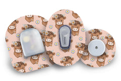 Chloe the Cow Patch for Freestyle Libre 2 diabetes supplies and insulin pumps