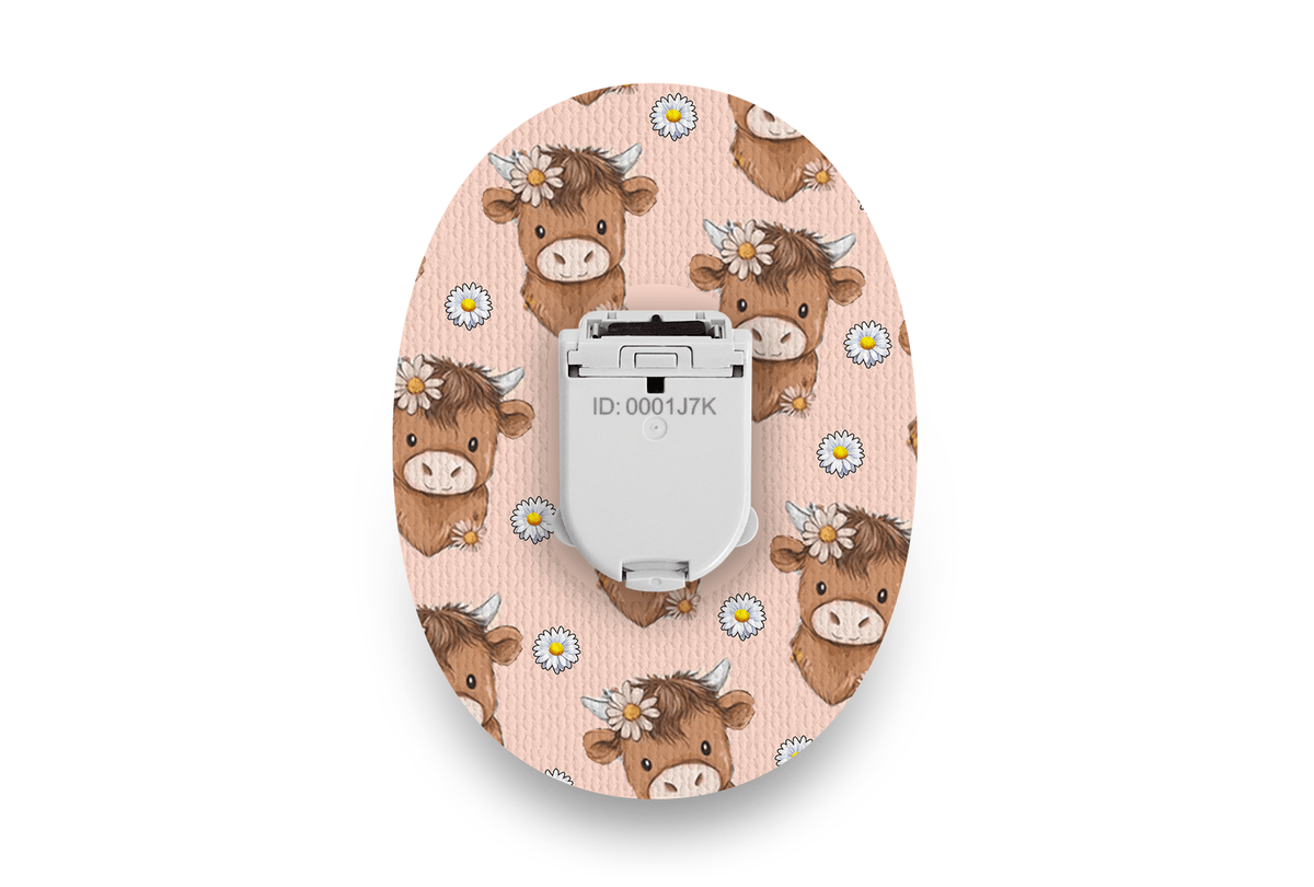 Chloe the Cow Patch - Glucomen Day for Single diabetes supplies and insulin pumps