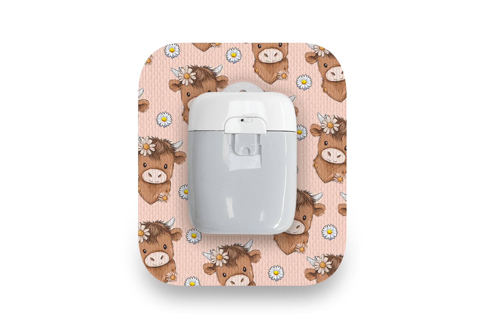 Chloe the Cow Patch - Medtrum Pump for Single diabetes supplies and insulin pumps