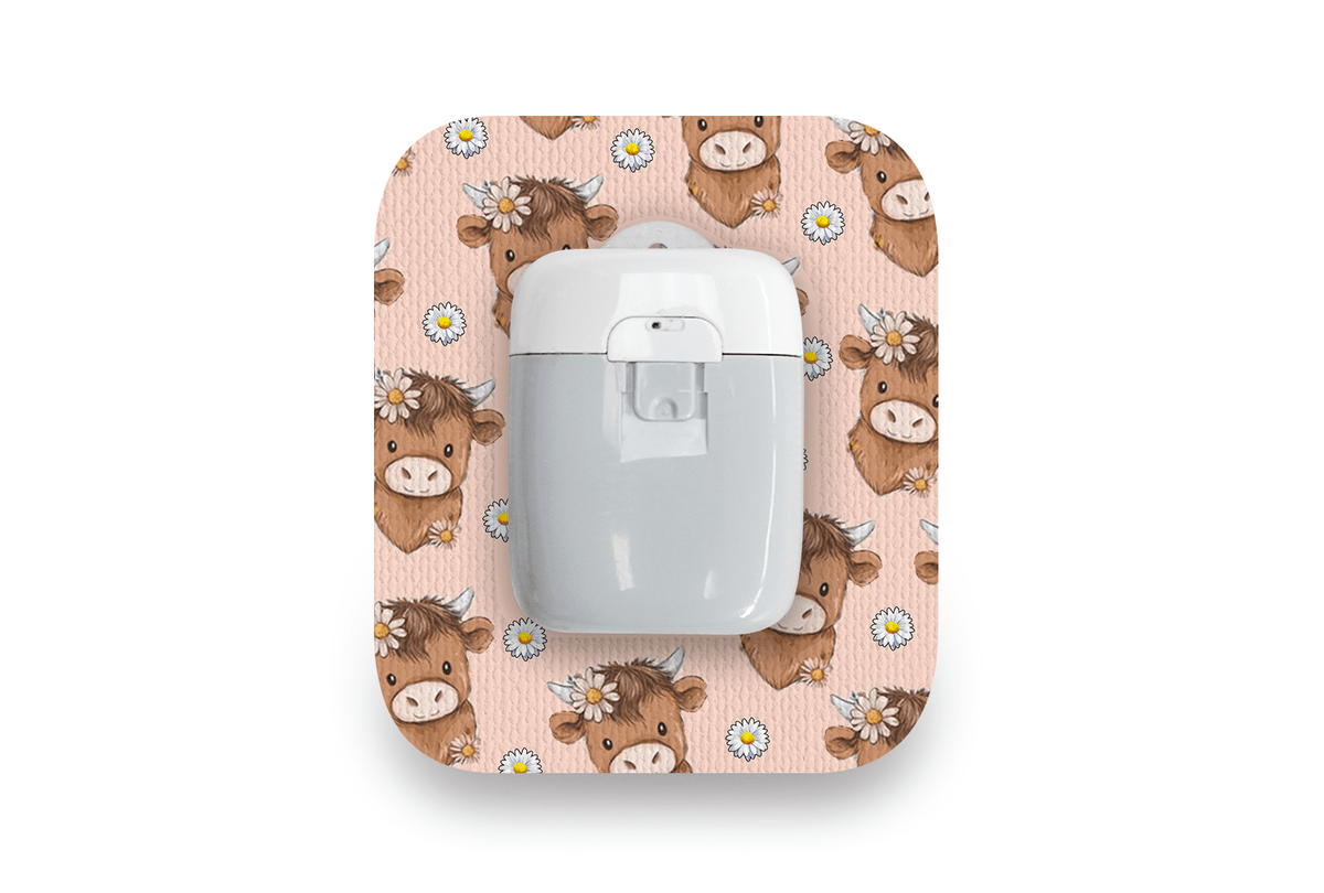 Chloe the Cow Patch - Medtrum Pump for Single diabetes supplies and insulin pumps