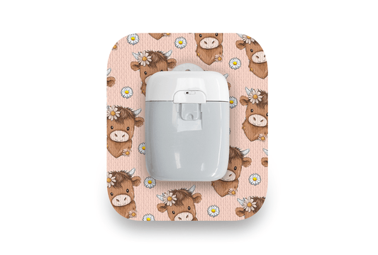 Chloe the Cow Patch - Medtrum Pump for Single diabetes supplies and insulin pumps