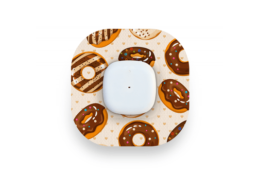Chocolate Donuts Patch - Simplera for Single diabetes supplies and insulin pumps