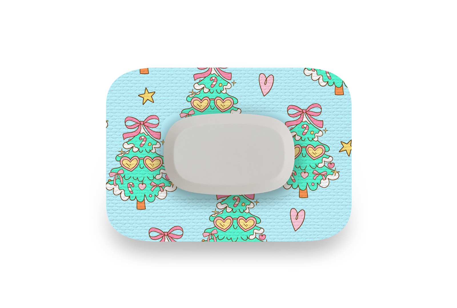 Christmas Tree Patch for GlucoRX Aidex diabetes supplies and insulin pumps