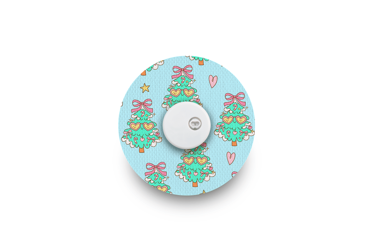 Christmas Tree Patch - Libre 3 for Single diabetes supplies and insulin pumps
