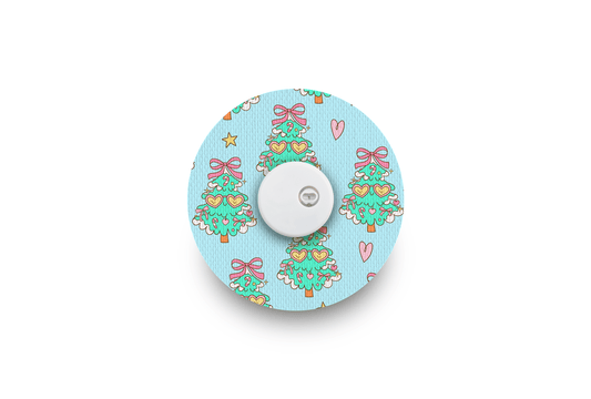 Christmas Tree Patch - Libre 3 for Single diabetes supplies and insulin pumps