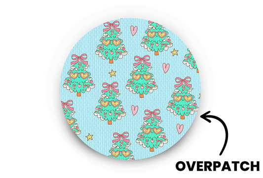 Christmas Tree Patch - Overpatches for Single diabetes supplies and insulin pumps