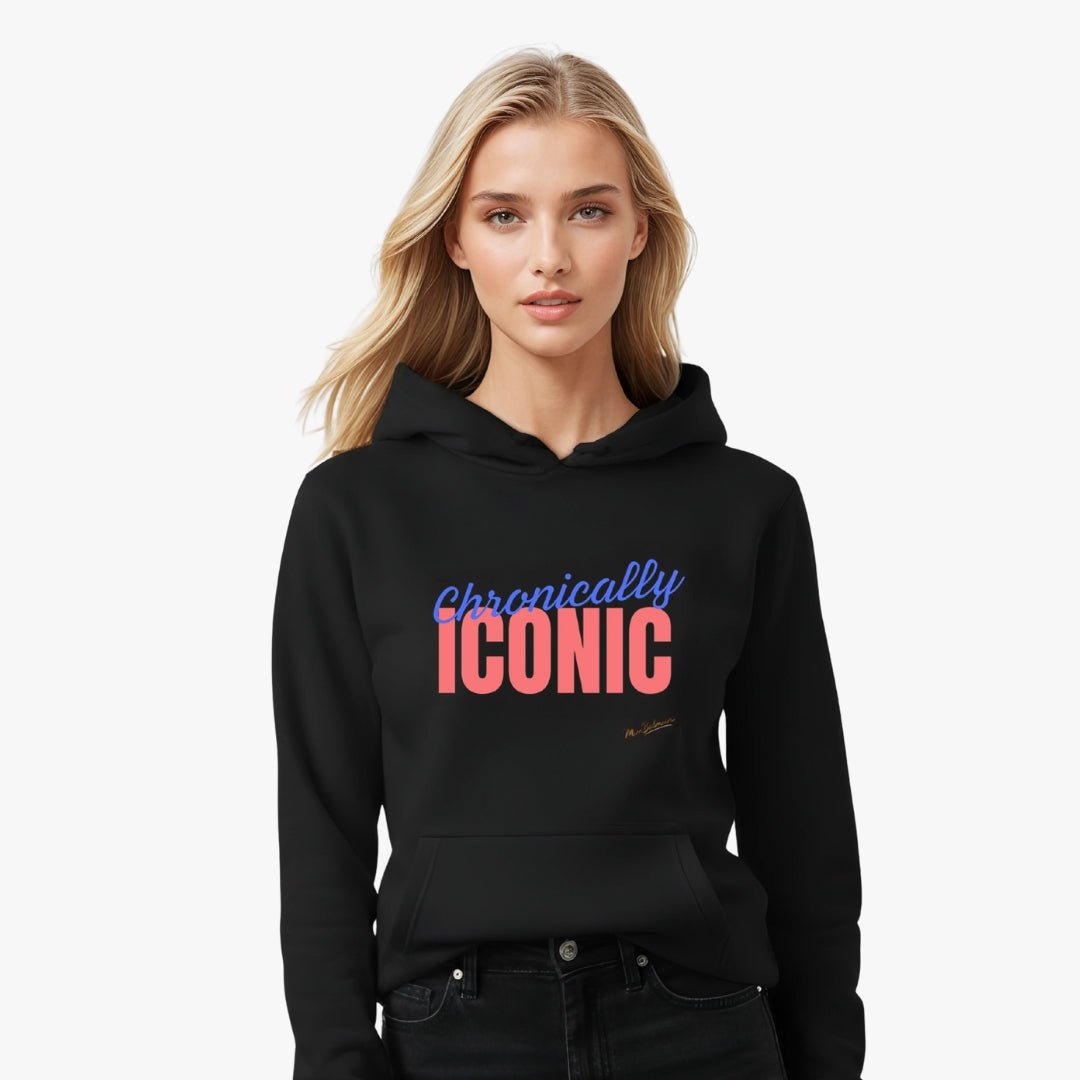 Chronically Iconic Hoodie for Black diabetes supplies and insulin pumps