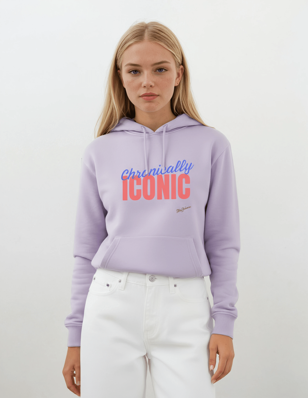Chronically Iconic Hoodie for Lilac diabetes supplies and insulin pumps