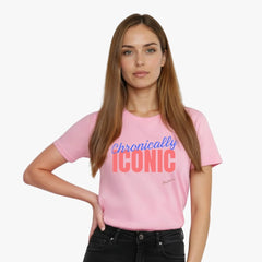 Chronically Iconic T-Shirt for Black diabetes supplies and insulin pumps