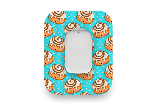 Cinnamon Bun Patch - Medtrum CGM for Single diabetes supplies and insulin pumps