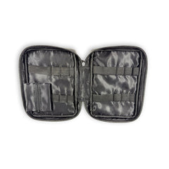 Classic Black Luxury T1D Essentials Bag for diabetes supplies and insulin pumps