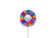 Colourful Feathers Patch for mylife Orbit diabetes supplies and insulin pumps