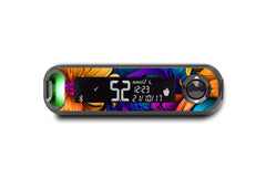Coral Reef Sticker for Novopen 4, 5, 6, or Echo diabetes supplies and insulin pumps