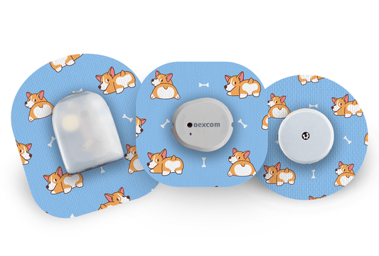 Corgi Patch for Freestyle Libre diabetes supplies and insulin pumps