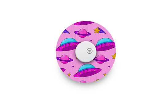 Cosmic Cuteness Patch - Libre 3 for Single diabetes supplies and insulin pumps