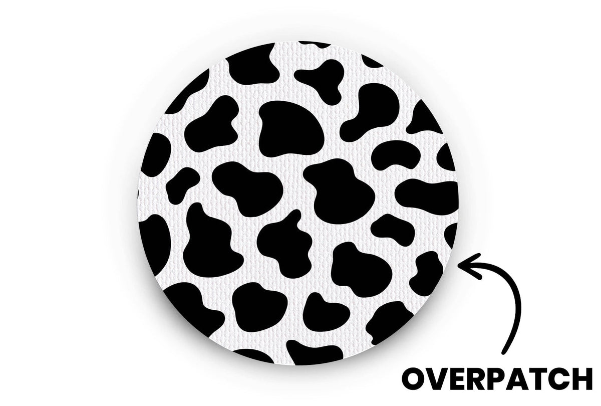 Cow Print Patch - Overpatches for Single diabetes supplies and insulin pumps