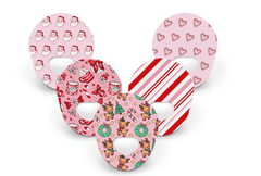 Cute Christmas Patch Pack for Guardian Enlite diabetes supplies and insulin pumps
