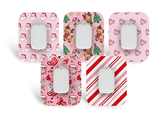 Cute Christmas Patch Pack for Medtrum CGM diabetes supplies and insulin pumps