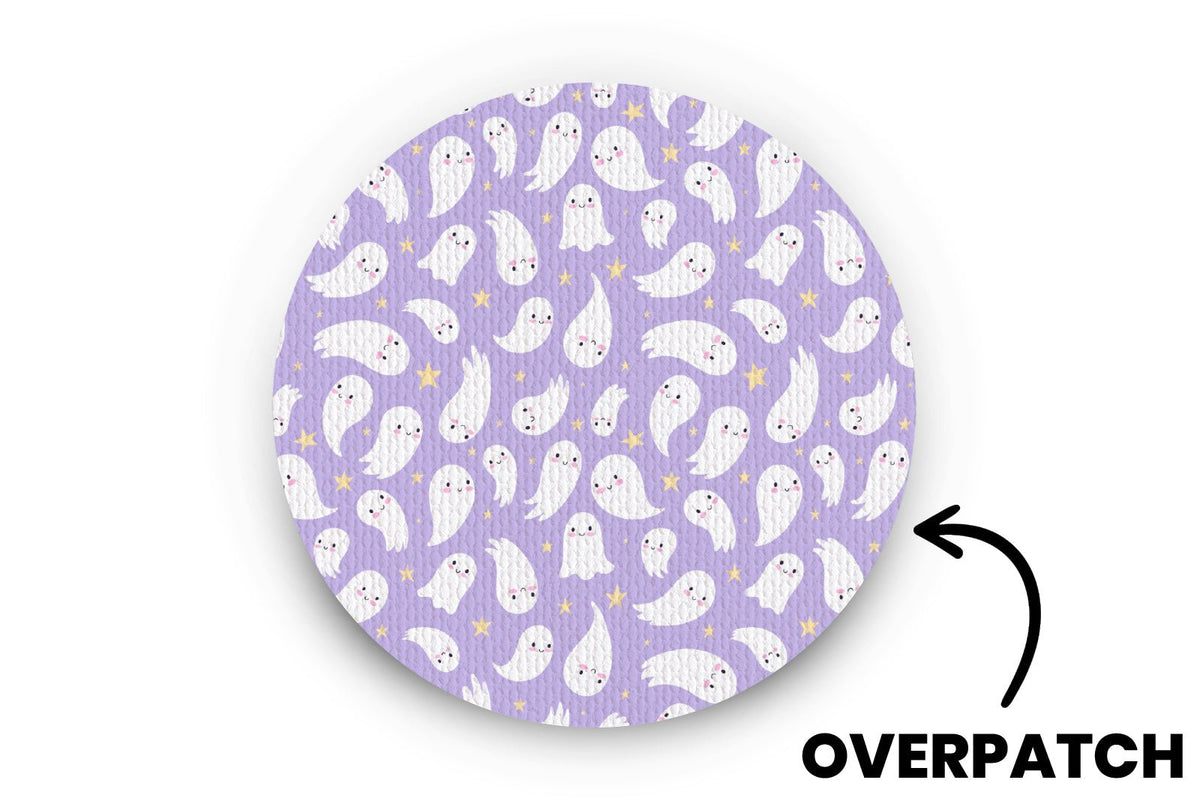 Cute Ghosts Patch - Overpatches for Single diabetes supplies and insulin pumps