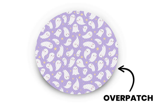 Cute Ghosts Patch - Overpatches for Single diabetes supplies and insulin pumps