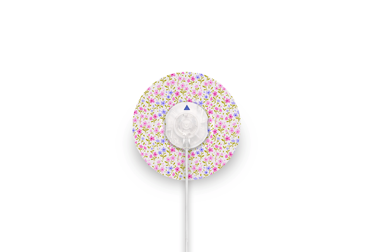 Cute Meadow Patch - Minimed QuickSet for Single diabetes supplies and insulin pumps