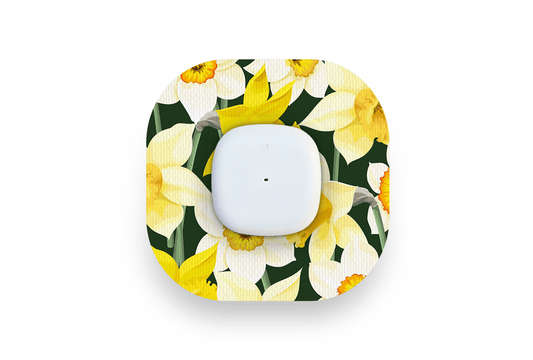 Daffodils Patch - Simplera for Single diabetes supplies and insulin pumps