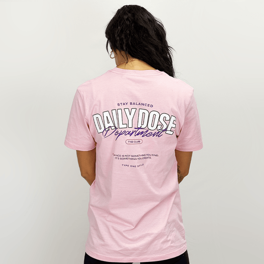 Daily Dose T-Shirt for Black diabetes supplies and insulin pumps