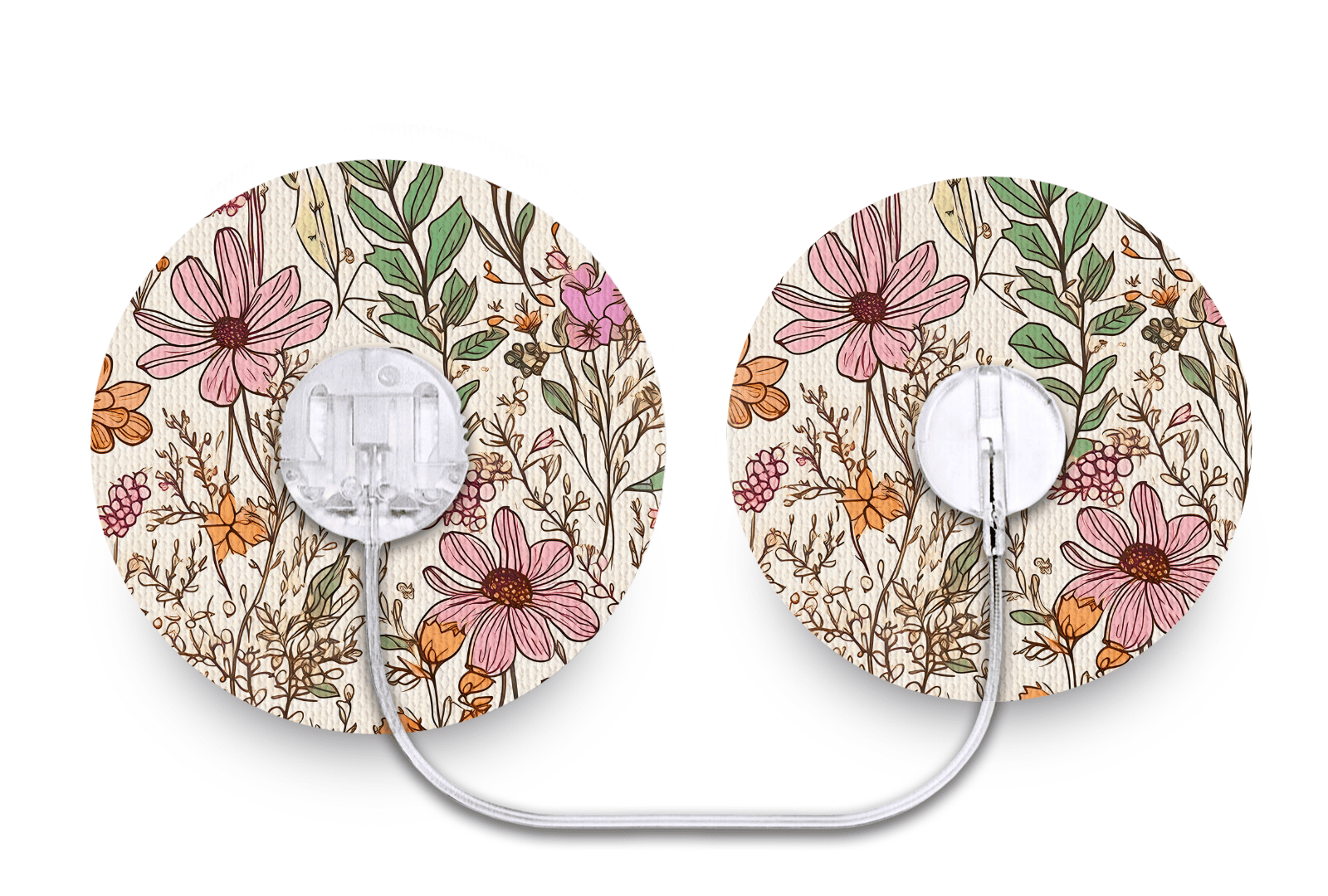 Dainty Daisies Patch for Tru - Steel diabetes supplies and insulin pumps