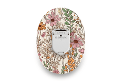 Dainty Daisies Patch - Glucomen Day for Single diabetes supplies and insulin pumps