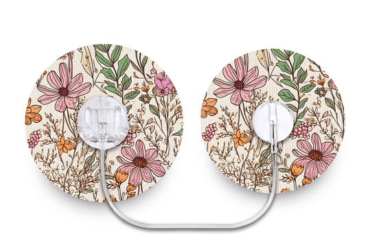 Dainty Daisies Patch - Minimed Sure - T for Single diabetes supplies and insulin pumps