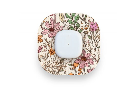 Dainty Daisies Patch - Simplera for Single diabetes supplies and insulin pumps