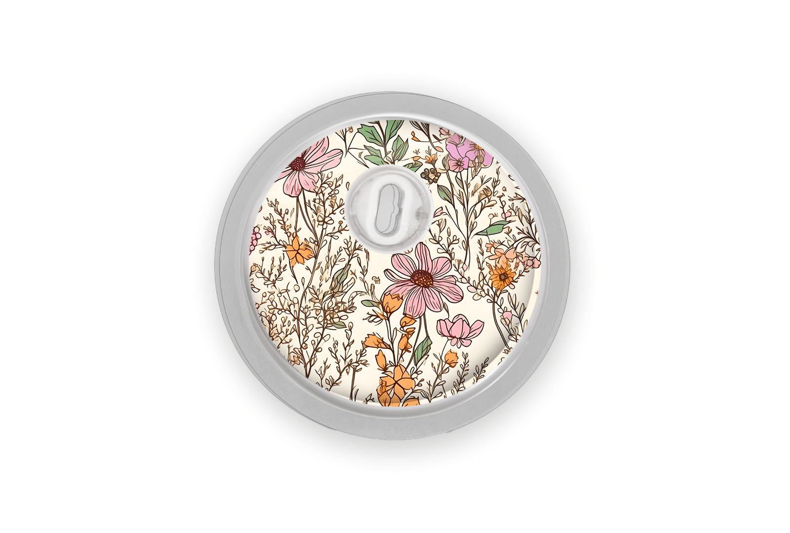 Dainty Daisies Sticker for Novopen 4, 5, 6, or Echo diabetes supplies and insulin pumps